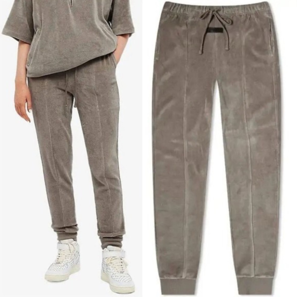 Essentials Fear of God Brown Track Pants Size M – Authentic